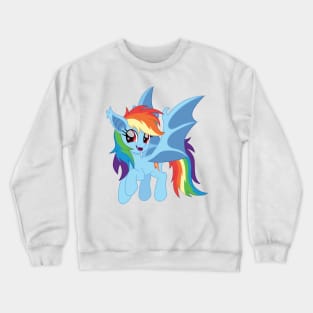 Rainbow Dash bat pony Crewneck Sweatshirt